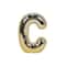 8.5" Gold Bubble Monogram Letter by Ashland®